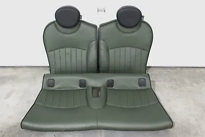 07-13 Mini Cooper Rear Seat Set Upper & Lower Green Leather OEM R56 • $199.50