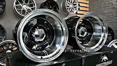 4 X 15  6X139.7 DEEP DISH Off Road Wheels For Patrol Hilux Land Cruiser Rims • $1650.77