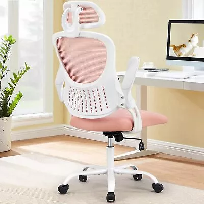 Sweetcrispy Office Computer Desk Chair Ergonomic High Back Mesh Rolling Chair • $69.99