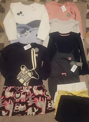£0.99 • Buy Gorgeous Brand New Bundle Of Girls Clothes - 9 Items- 5-6 Years