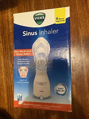 Vicks V1200 Steam Inhaler - White Open Box • $14.40