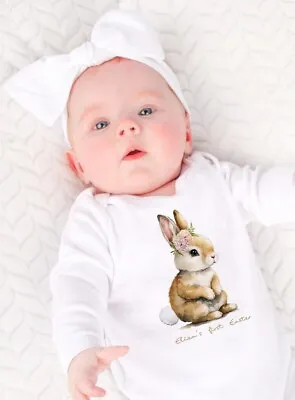 £8.99 • Buy Personalised My First Easter Brown Bunny L Babygrow L Bodysuit L Vest
