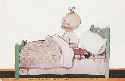 A Artist Art Signed Mabel Lucie Attwell Old Postcard Comic Children England  • £1.89