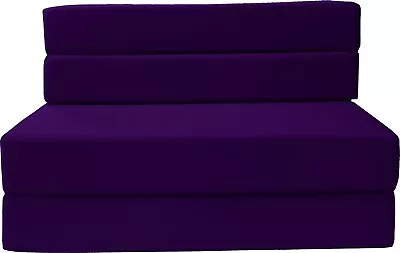 Purple Queen Portable Folding Foam Mattresses 6x60x80 Foldable Couches Bed • $271