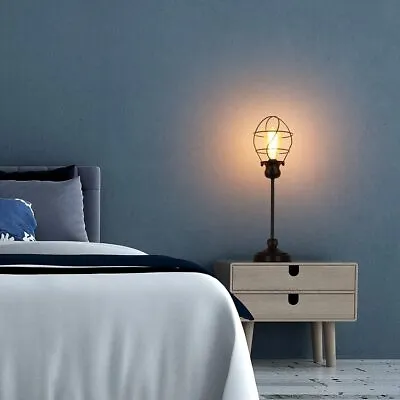 $17.99 • Buy Vintage Table Lamp Modern Nightstand Lamp Simple Bedside Desk Lamp For Bedroom