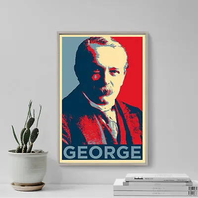 David Lloyd George Art Print 'Hope' - Photo Poster Gift • £69.50