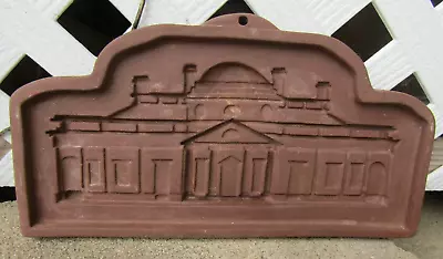 HARTSTONE POTTERY Cookie Mold Thomas Jefferson Monticello House Building • $17.50