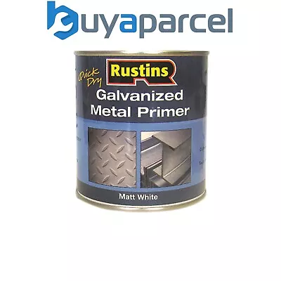 Rustins GALP250 Galvanized Metal Primer 250ml RUSGP250 • £9.21