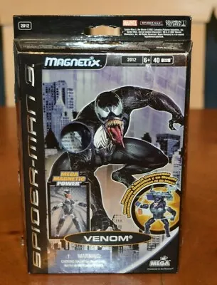 Rare Exclusive Spider-man 3 Venom Mega Magnetic Power 2012 Figure • $95