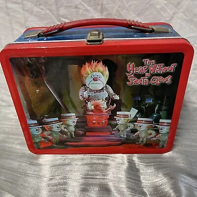  NECA The Year Without A Santa Claus Vintage Metal Lunch Box W/ Thermos • $9.99