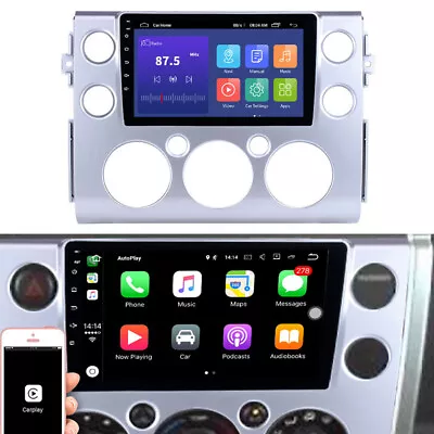 $398.25 • Buy 8  Android 10 Car Radio GPS With Rear View Camera For Toyota FJ Cruiser 2007-18