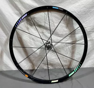 Shimano WH-M765 24-Spoke Black Aluminum 26  Center Lock Disc Front Wheel • $69.95