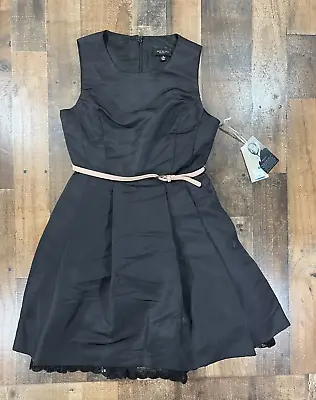 $22.49 • Buy Jason Wu For Target Womens Dress 6 Black Pleated Front Pockets Sleeveless Dress