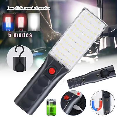 5Modes Rechargeable LED Work Light Mechanic Flashlight Lamp Magnetic Base Bright • $11.99