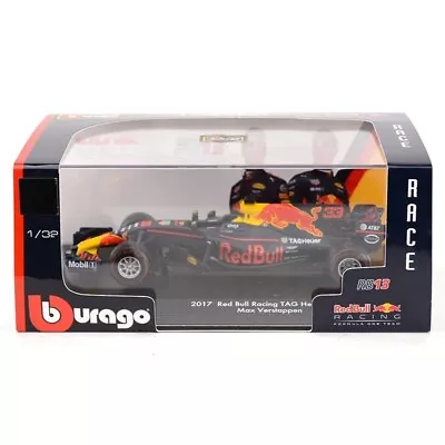 F1 Max Verstappen Red Bull Racing RB13 Diecast Car & Case Model RARE 1:32 Scale • $49.94