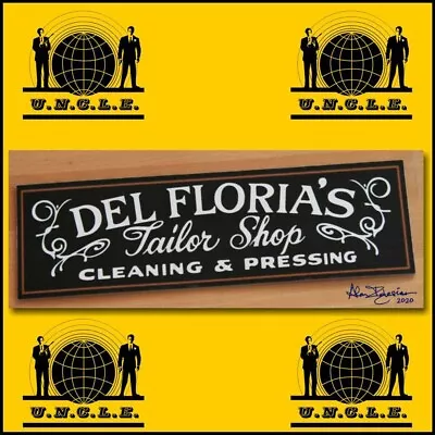 The Man From U.N.C.L.E. Del Floria's Tailor Shop Refrigerator Magnet • $10