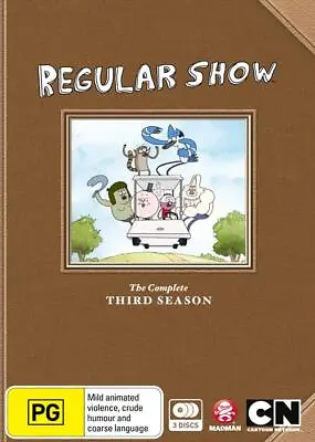£13 • Buy Regular Show:  The Complete Season 3 DVD TV SERIES 3-DISCS Very Rare R4