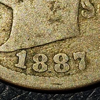 1887 Liberty/V Nickel (AG/Fair) : Comb. Shipping • $3.50