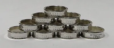 Hawaii   Silver Proof  Us State Quarter Coin Ring  Size 4 -12 • $29.99