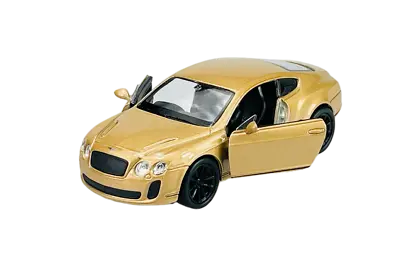 Welly Bentley Continental Supersports Gold 1:34 Die Cast Metal Model New In Box • $15.84