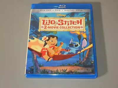 **lilo & Stitch** 2-movie Collection Disney 2-disc Blu-ray/dvd Unplayed • $8.99