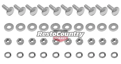 Holden HQ HJ HX HZ WB Ute Van REAR Bumper Bar Bolts X10 Bumperette • $32.50