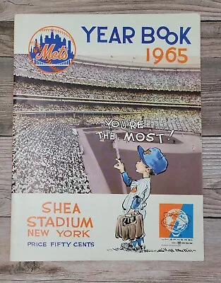 1965 Official NY Mets Yearbook - Final Revised Edition • $60