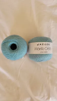 Jaeger Monte Cristo Blue Yarn • £8