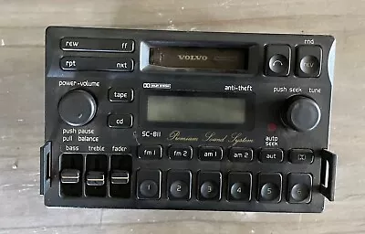 97 96 95 Volvo 850 960 Oem Factory Cassette Player Radio Stereo 3533535 • $49.99