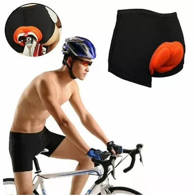 Mens Cycling Shorts 3D Gel Padded Underwear Pants MTB Bicyle Bike Undershorts US • $7.97