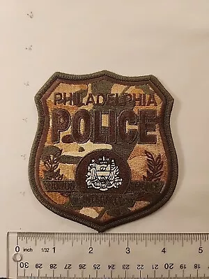 Philadelphia PENNSYLVANIA PA Police Patch CAMO Design FREE SHIPPING  • $12
