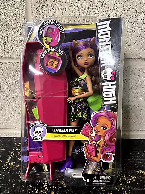 Monster High Ghoul-la-la Locker Clawdeen Wolf 2015 DNX05 NEW DAMAGED PACKAGING • $14.99