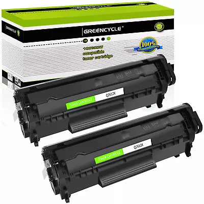 2PK Q2612X 12X Toner Cartridge Compatible For HP LaserJet 1012 1020 3052 Printer • $22.58