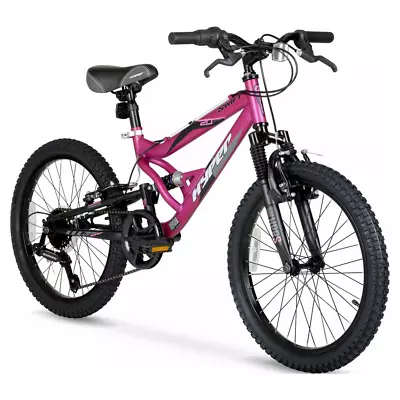 20 Inch Swift Magenta Girls Mountain Bike 7 Speed Full Suspension Bicycle  • $159.37