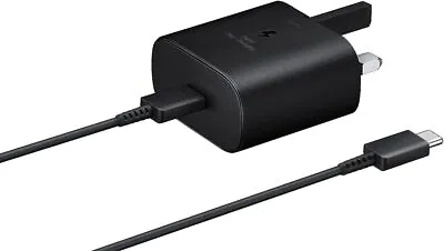 45W 25W Super Fast Plug Charger C To C Cable For Samsung S23 S22 S24+ Ultra 5G • £11.99