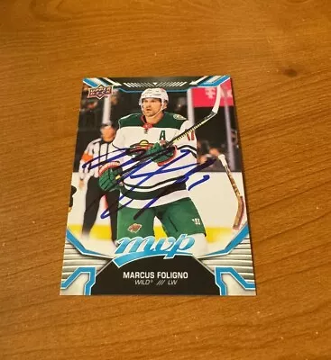 MARCUS FOLIGNO Autographed 2022-23 MVP IP AUTO SIGNED • $5.99