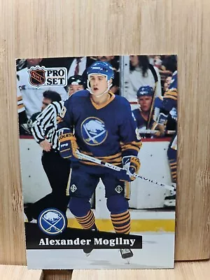 ALEXANDER MOGILNY🏆1991 Pro Set #16 BUFFALO NHL Hockey Card🏆FREE POST • $4