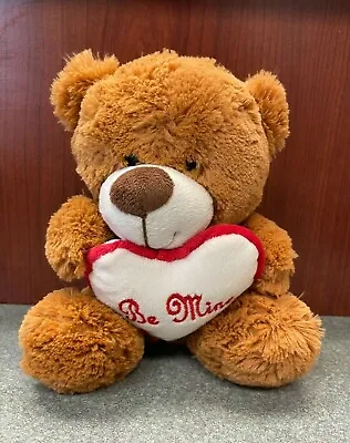 Teddy Bear  Be Mine  7  Stuffed Plush - Valentine's Day VDAY Holiday Love Heart • $9.49