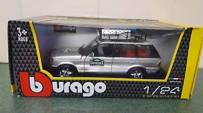 Bburago Range Rover Silver 1:24 Die Cast Metal Model Mint In Box Mib Land Rover  • £22.99