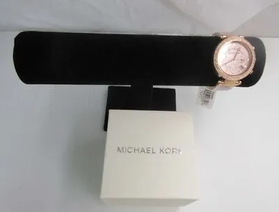 $49.99 • Buy Michael Kors Parker Blush Dial 39mm Ladies Watch MK5896