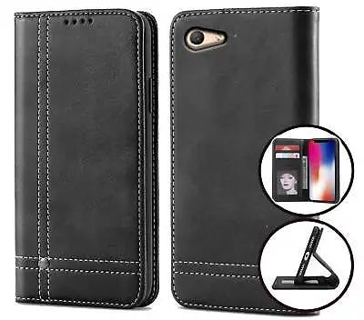 Oppo A59 F1s Pu Flip Leather Wallet Case Card Slot Kickstand Magnet • $8.50