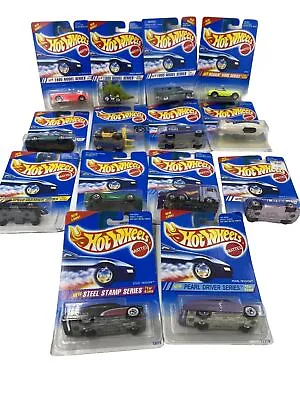 HOT WHEELS CAR LOT/COLLECTION OF 17 Cars/Trucks Etc. All Vintage (25 Years +)  • $48