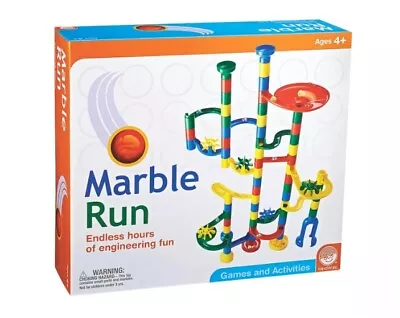 Marble Run 50 Pcs Piece Construction Toy Game Set Maze Race Track Building • $29.99