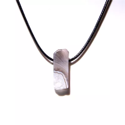 £3.41 • Buy Natural Quartz Chakra Crystal Healing Point Cut Gemstone Pendant Reiki Necklace