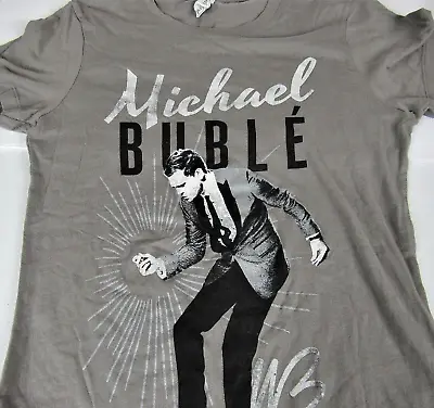 Michael Buble T-Shirt Kids Size Small Concert Tour Music MB Singer • £7.94