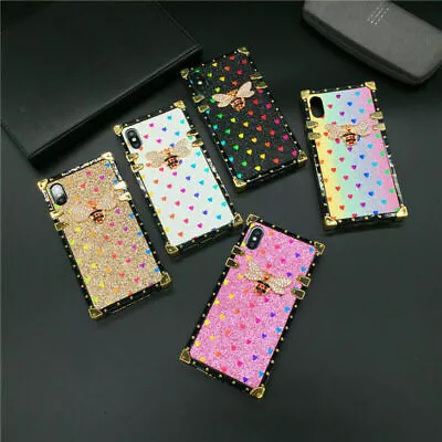 Square Bee Crystal Phone Case For Huawei Mate 30 40 Nova 8 P30 Pro Honor 30 • $4.74