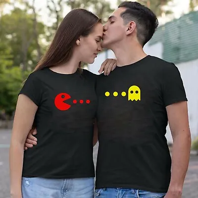 Game T-shirt Tee Shirt Couple Matching Shirts Ghost Halloween Funny Valentine • $14.79