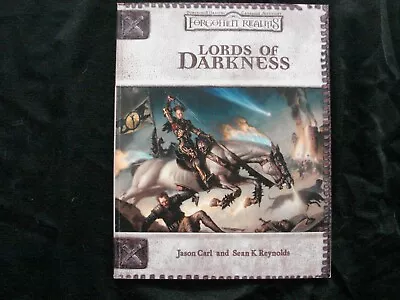 D&D Forgotten Realms Campaign Accessory - Lords Of Darkness - Softcover Book • $28.99