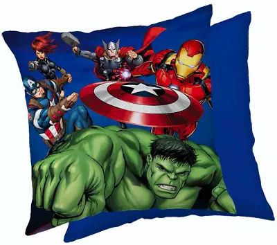 Marvel Avengers Filled Cushions Pad & Covers Home Sofa Decor Cushion With Cover • £12.99