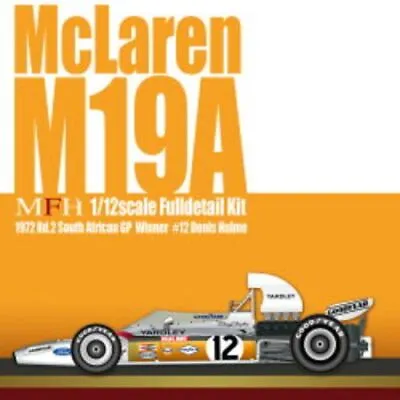 MFH Model Factory Hiro 1/12 McLaren M19A Full Detail Kit K820 From Japan • $705.01